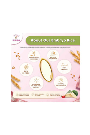 MommyJ Embryo Rice Cracker 6M+ 40g