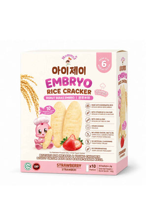 MommyJ Embryo Rice Cracker 6M+ 40g
