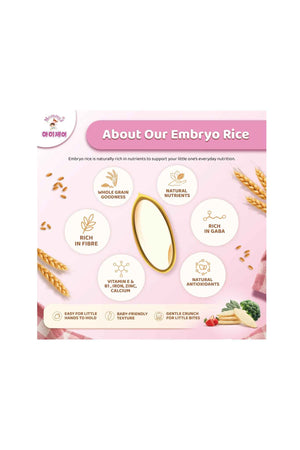 MommyJ Embryo Rice Cracker 6M+ 40g