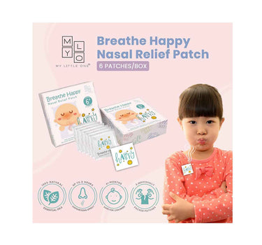 MyLO Breathe Happy Nasal Relief Patch 6s