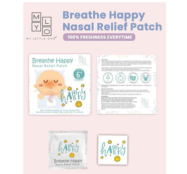 MyLO Breathe Happy Nasal Relief Patch 6s