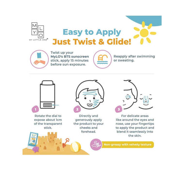 MyLO Block-The-Sun Sunscreen Stick / Lotion