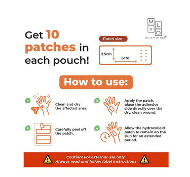 MyLO Scratchguard Relief Patch 10s