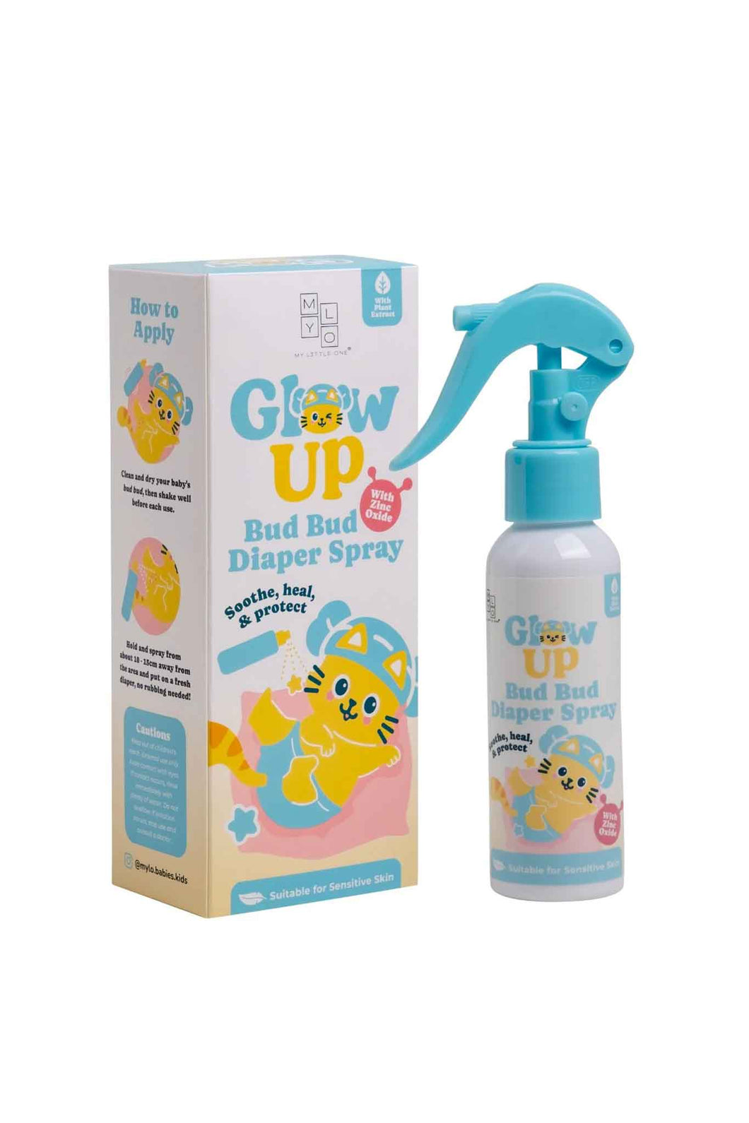 MyLO Glow Up Bud Bud Diaper Rash Spray 100ml