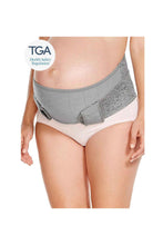 Load image into Gallery viewer, Mamaway Ergonomic Maternity Support Belt Grey L
