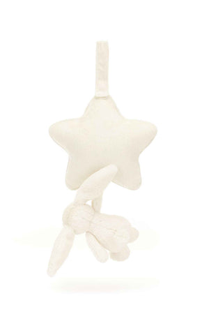 Jellycat Bashful Bunny Musical Pull Cream