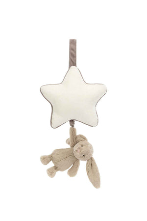 Jellycat Bashful Beige Bunny Musical Pull