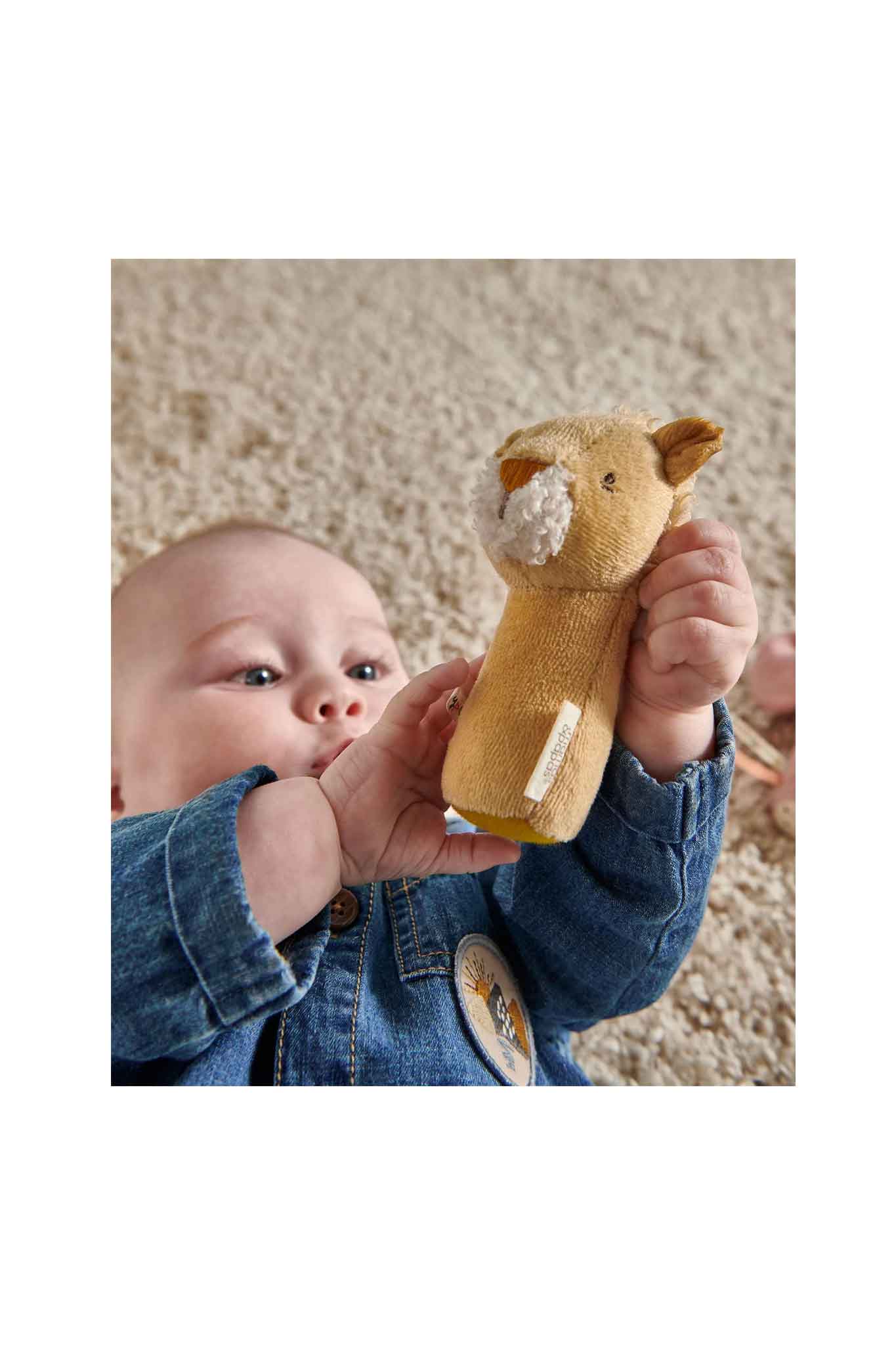 Mamas & Papas Babyplay Lion Mini Rattle
