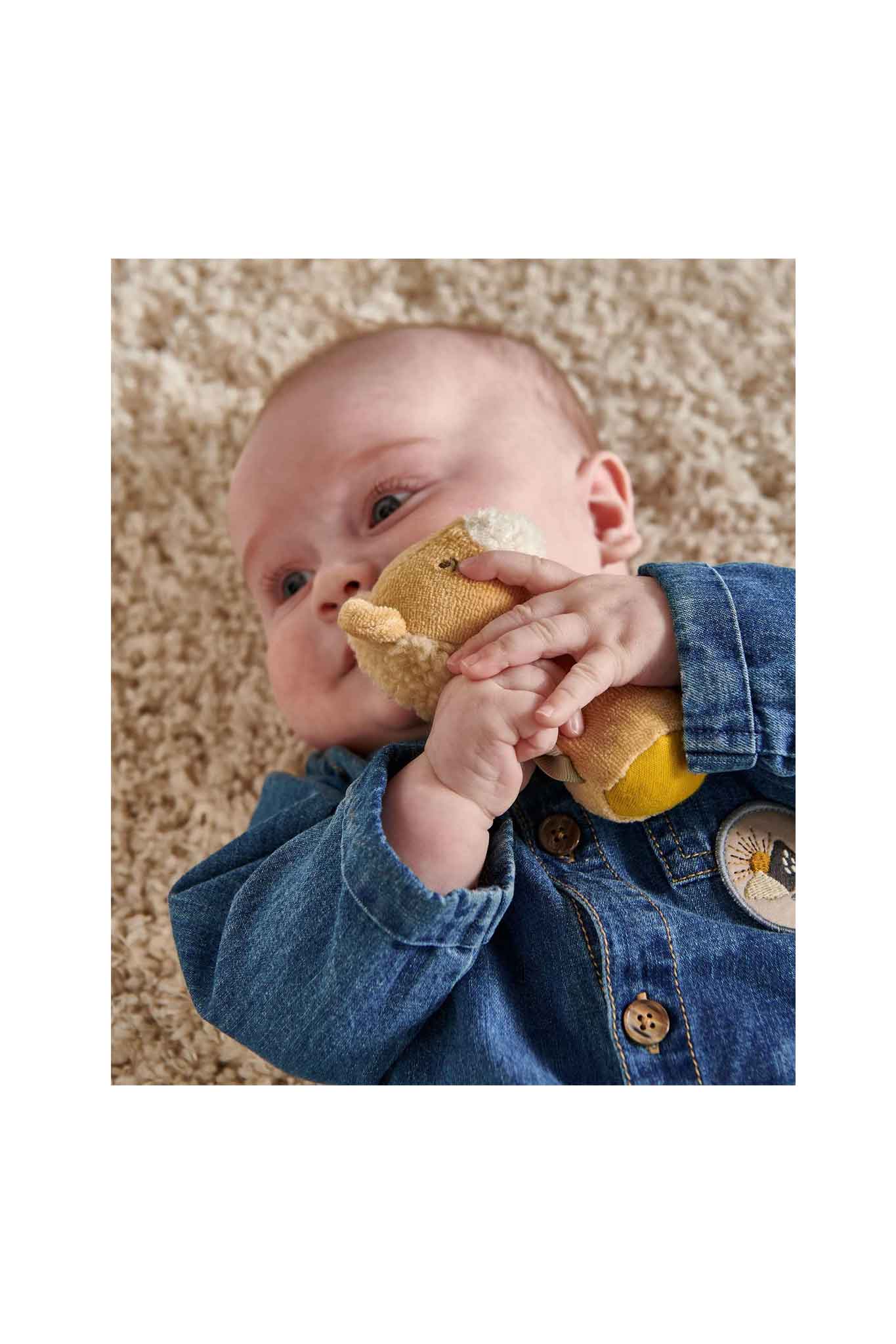 Mamas & Papas Babyplay Lion Mini Rattle