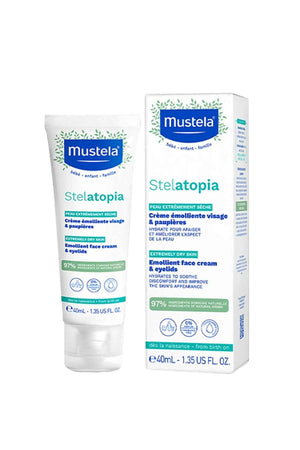 Mustela Stelatopia Emollient Cream Face - 40ml