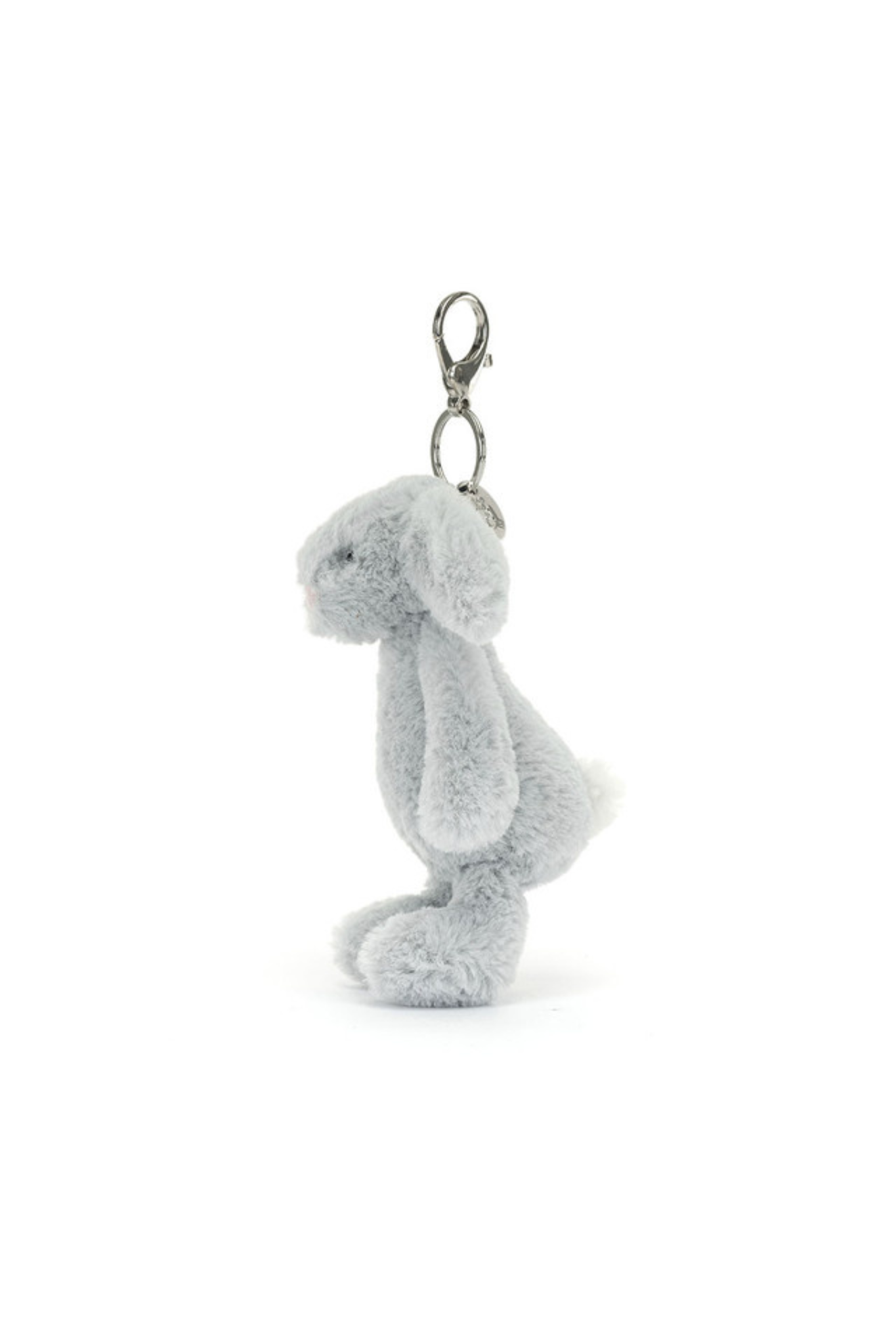 Jellycat Bashful Silver Bunny Bag Charm