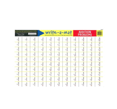 Melissa & Doug Learning Mat Addition Problems Mat