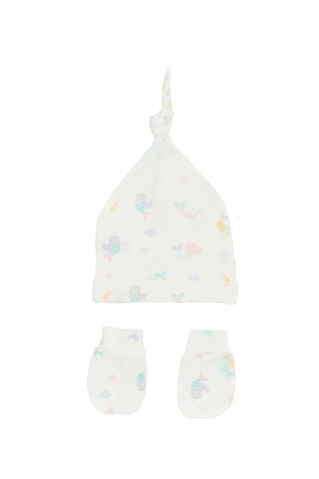 Not Too Big Mermaid Hats And Mitts - 2 Packs