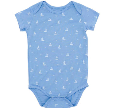 Not Too Big Whaley Bamboo Bodysuit 3 Pack
