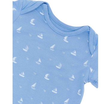 Not Too Big Whaley Bamboo Bodysuit 3 Pack