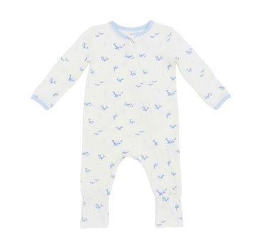 Not Too Big Whaley Bamboo Sleepsuit 2 Pack