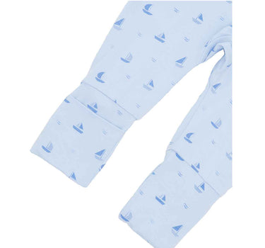 Not Too Big Whaley Bamboo Sleepsuit 2 Pack
