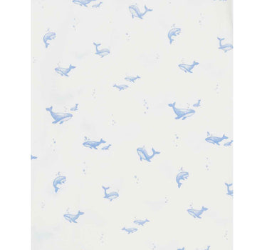 Not Too Big Whaley Bamboo Sleepsuit 2 Pack
