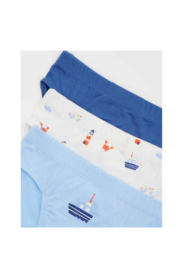Not Too Big Captain Bamboo Brief 5 Pack