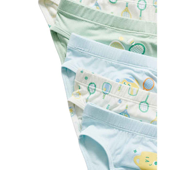 Not Too Big Racket Club Bamboo Brief - 5 Packs