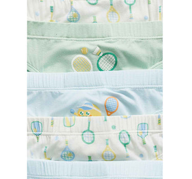 Not Too Big Racket Club Bamboo Brief - 5 Packs