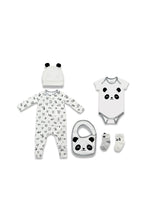Load image into Gallery viewer, Not Too Big Panda Bamboo Gifting Set - 6 Pieces
