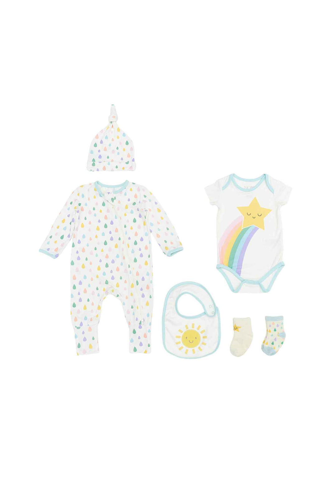 Not Too Big Happy Weather Bamboo Giftset - 6 Piece