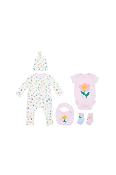 Not Too Big Tiny Blossom Bamboo Gifting Set 6 Piece