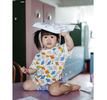 Not Too Big Birds Bamboo Girls T-Shirt