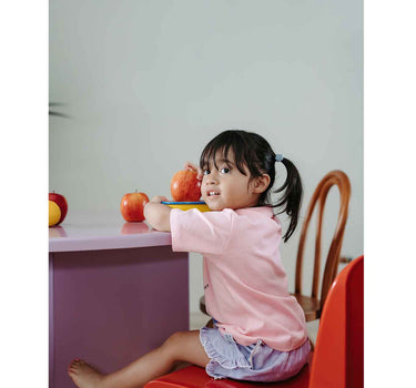 Not Too Big Birds Bamboo T-Shirt Pink