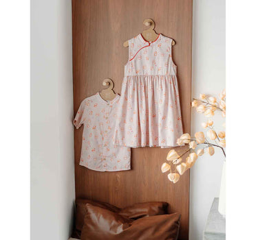 Not Too Big Fortune Neko Bamboo Dress