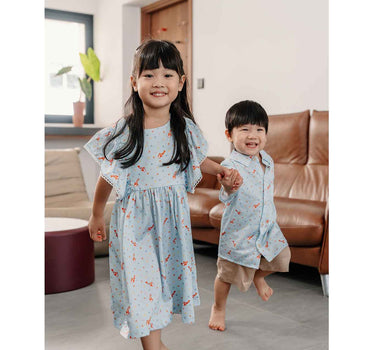 Not Too Big Lucky Koi Bamboo Dress