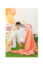 Load image into Gallery viewer, Not Too Big Bunny Bamboo Short Sleeves Romper - 2 Pack
