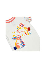 Load image into Gallery viewer, Not Too Big Bunny Bamboo Short Sleeves Romper - 2 Pack
