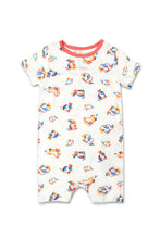 Load image into Gallery viewer, Not Too Big Bunny Bamboo Short Sleeves Romper - 2 Pack
