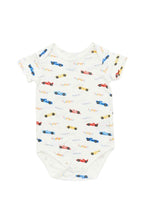 Load image into Gallery viewer, Not Too Big Tiny Racer Bamboo Bodysuit-SS-3 Packs
