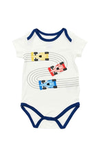 Load image into Gallery viewer, Not Too Big Tiny Racer Bamboo Bodysuit-SS-3 Packs
