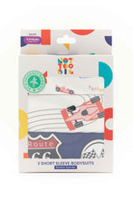 Load image into Gallery viewer, Not Too Big Tiny Racer Bamboo Bodysuit-SS-3 Packs
