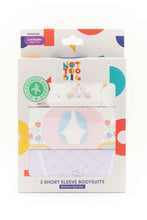 Load image into Gallery viewer, Not Too Big Princess Bamboo Bodysuit-SS-3 Packs
