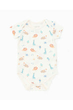 Load image into Gallery viewer, Not Too Big Safari Party Bamboo Bodysuit-SS-3 Packs
