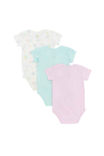 Load image into Gallery viewer, Not Too Big Mermaid Bamboo Short Sleeves Bodysuits - 3 Packs

