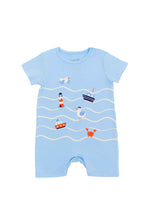 Load image into Gallery viewer, Not Too Big Captain Bamboo Short Sleeves Rompers - 2 Packs
