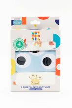 Load image into Gallery viewer, Not Too Big Monster Bamboo Short Sleeves Bodysuits - 3 Packs
