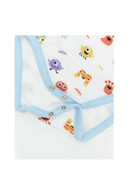Load image into Gallery viewer, Not Too Big Monster Bamboo Short Sleeves Bodysuits - 3 Packs

