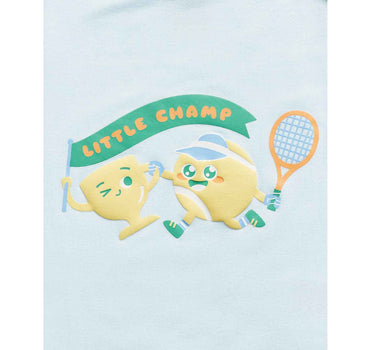 Not Too Big Racket Club Bamboo Bodysuit - 3 Packs