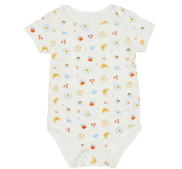 Not Too Big Breakfast Bunch Bamboo Bodysuit 3 Packs