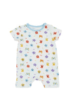 Load image into Gallery viewer, Not Too Big Monster Bamboo Short Sleeves Rompers - 2 Packs

