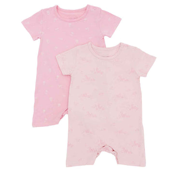 Not Too Big Duckie Bamboo Romper 2 Pack