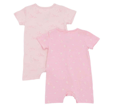 Not Too Big Duckie Bamboo Romper 2 Pack