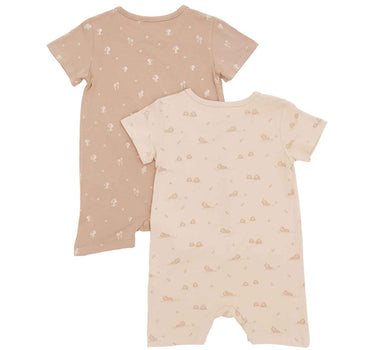 Not Too Big Capy Bamboo Romper 2 Pack